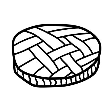 recommend clip art: Desserts and pie outline 