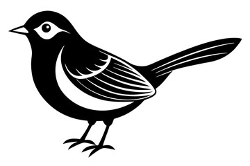 sketch of a bird silhouette logo icon vector illustration.