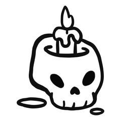 Witch Magic Skull