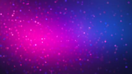 Fototapeta premium Vibrant Colorful Dots on Dark Blue Wave Landscape Abstract Background.