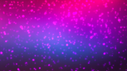 Obraz premium Vibrant Colorful Dots on Dark Blue Wave Landscape Abstract Background.