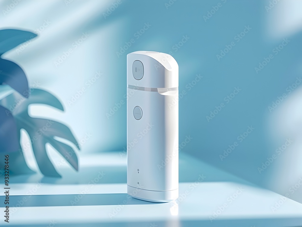 Poster smart inhaler providing personalized medication doses and tracking usage for asthma management