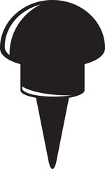 Pushpin Glyph Icon