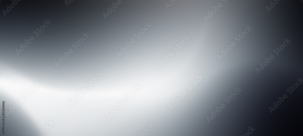 Poster silver gray gradient blending smoothly to create an abstract background