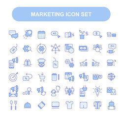 fully editable stroke marketing icon