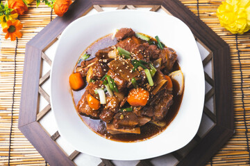 Delicious Pork Rib Stew: A Traditional Korean Comfort Food