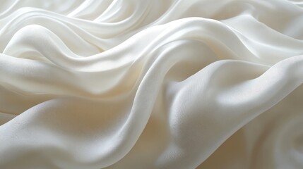 Obraz premium Soft White Fabric