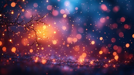 Fototapeta premium Abstract Bokeh Lights