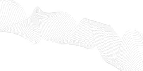 Fototapeta premium Abstract wave background. The effect of dynamic movement in parallel wavy lines. The sound effect or frequency spectrum. Stylized wave background