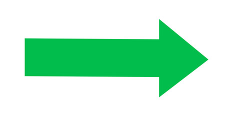 green arrow sign