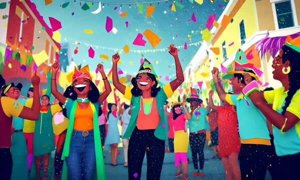 people dancing in the club