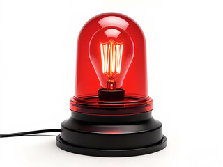 light bulb isolated on white background