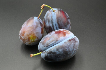 Plum fruit, ripe and tasty.
