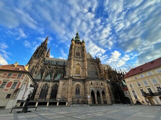 Fototapeta premium St. Vitus Cathedral in Prague castle