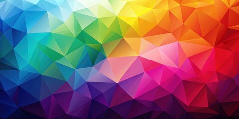 Obraz premium Low poly background texture featuring vibrant colors in 4k resolution, low poly, background, texture, colorful, vibrant