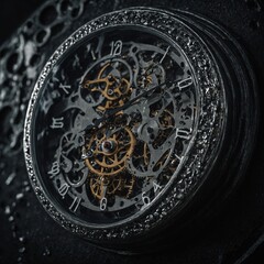 Fototapeta premium The allure of integrating historical influences into modern timepiece designs
