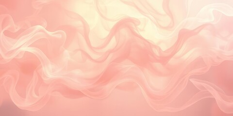 Flowing Pastel Smoke Abstract