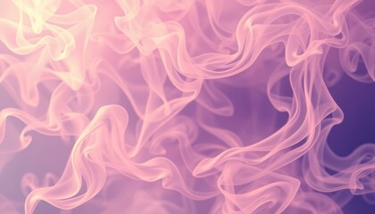 Fototapeta premium Flowing Pastel Smoke Abstract