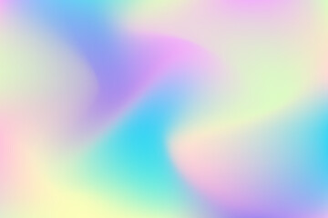Obraz premium Holographic gradient mesh background for presentations, posters,ads, banners, brochures, websites