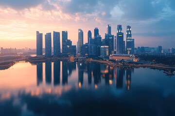 Fototapeta premium Explore the architectural marvels that define city skylines and national identities