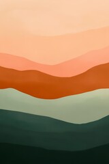 Abstract works, pink, background, Dawn, Dreamlike, olive green, ripe brown, sandy hills, warm and delicate, sand texture, flow, cosmetics, high quality, foundation, fine texture, Blend of colors, 