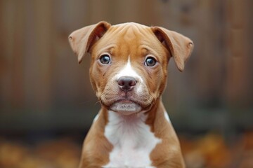 Obraz premium American Staffordshire terrier puppy