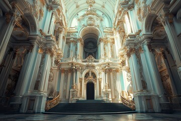 Revel in the opulence and dramatic flair of elaborate ornate structures