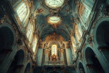 Revel in the opulence and dramatic flair of elaborate ornate structures