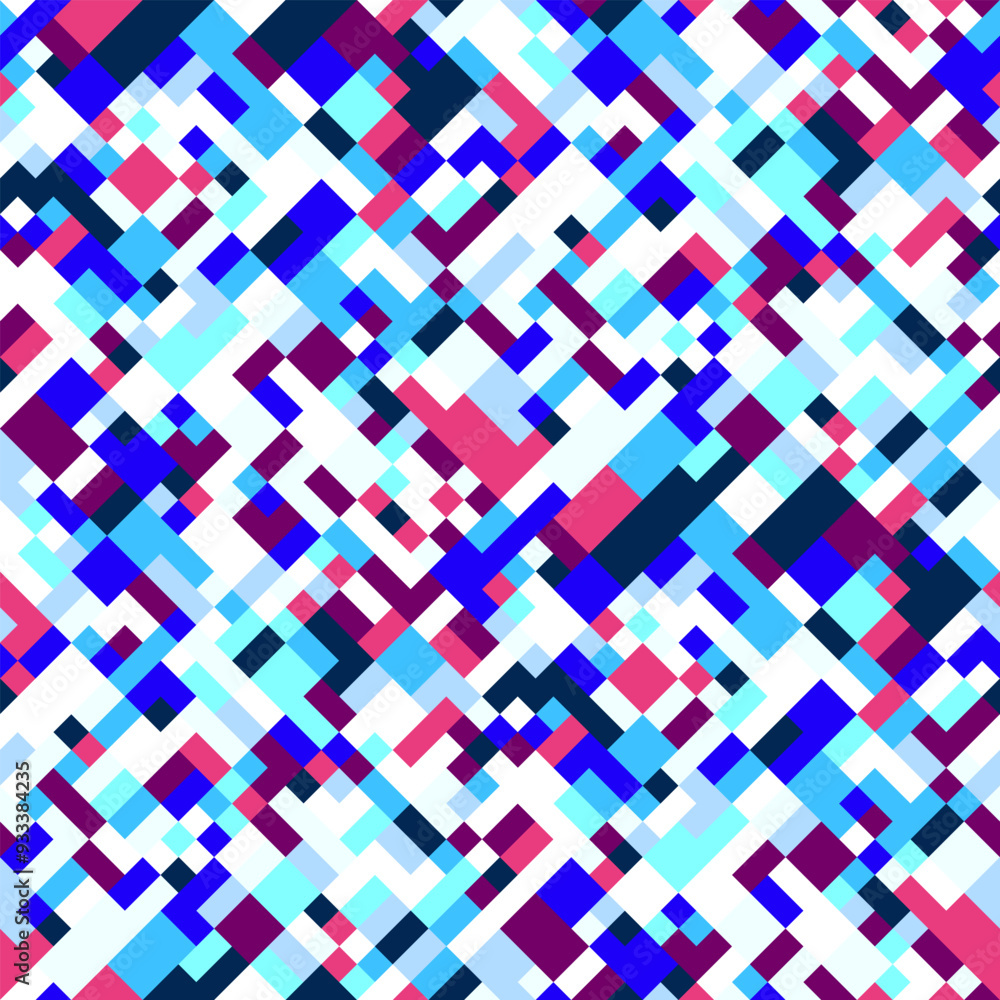 Poster seamless geometrical pattern background design - abstract vector illustration