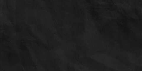 Fototapeta premium Dark black wrinkly backdrop paper background. Black paper crumpled texture background , Creative Design Templates. Print for textile, fabric, wallpaper, wrapping paper. Copy space. 