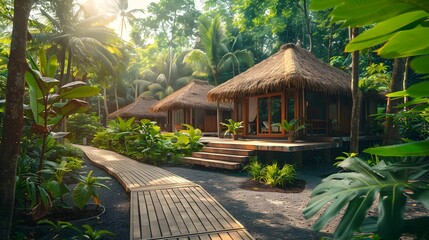 Eco Friendly Wellness Retreat in Tropical Paradise with Organic Food and Nature Based Activities