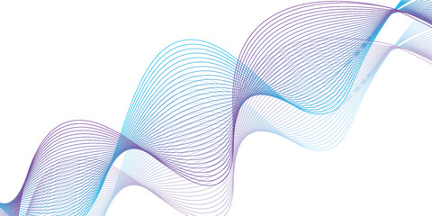 Modern abstract glowing wave background. Dynamic flowing wave lines design elemen