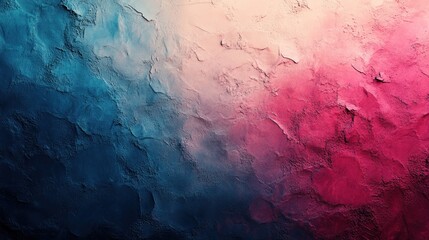 Abstract Wall Texture with Blue and Pink Gradient