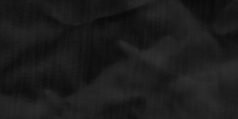 Dark black wrinkly backdrop paper background. Black paper crumpled texture background , Creative Design Templates. Print for textile, fabric, wallpaper, wrapping paper. Copy space. 