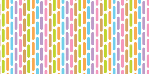 stripe abstract geometric rainbow seamless vector repeat pattern design
