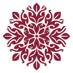 Abstract Floral Pattern for Fabric and Textiles