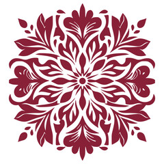 Abstract Floral Pattern for Fabric and Textiles