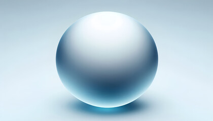 Fototapeta premium A crystal clear water drop