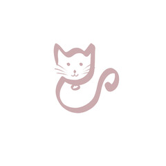 Cat logo icon