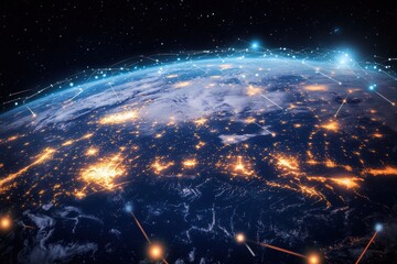 Obraz premium Global Connectivity