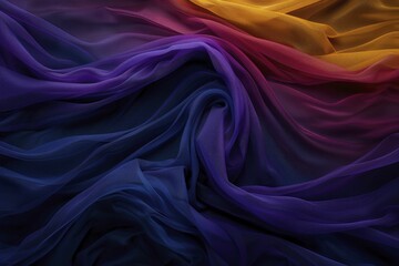 Fototapeta premium Trendy digital designs showcase vibrant hues and dynamic patterns that grab attention and exude a lively spirit, reflecting contemporary energy in both digital art and fashion.