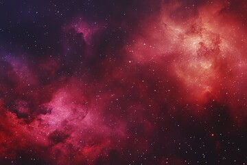 A starry landscape in purple and pink shades. Desktop Wallpapers. Futuristic banner