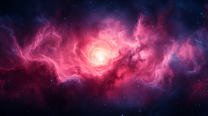 Naklejka premium Abstract digital spiral background with vibrant colors and intricate patterns, evoking a sense of motion, transformation, and creativity