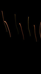 Video Overlay Spezial Effekt Feuerwerk Konfetti Digital Glow Story Hintergrund Jubiläum
