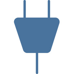 Obraz premium Plug vector icon in isolated background 