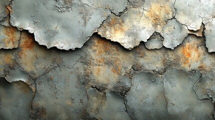 Abstract Texture of Rusty Metal