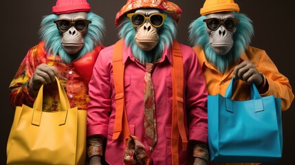 group of people in the shop