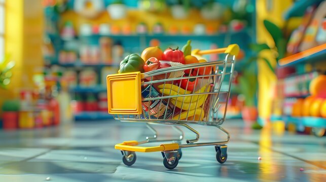 Top tier supermarket online shopping list with complimentary shipping via mobile app marketplace