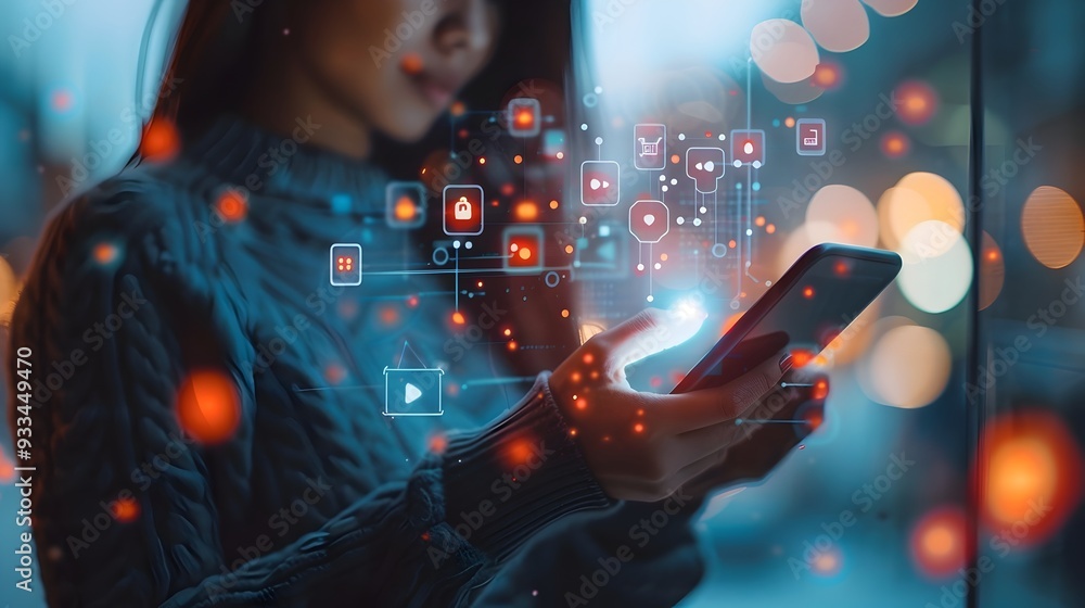 Poster ai driven social media platform personalizing content and enhancing user interactions
