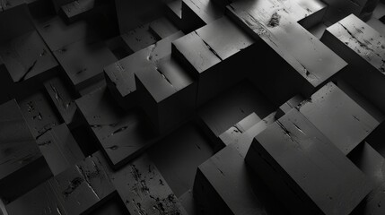 an abstract black / grey background that looks technical and would work for a innovative gym brand .generative ai